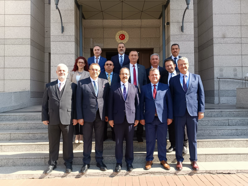 Çorum TSO’dan Azerbaycan Bakü Büyükelçisi Bağcı’ya Ziyareti