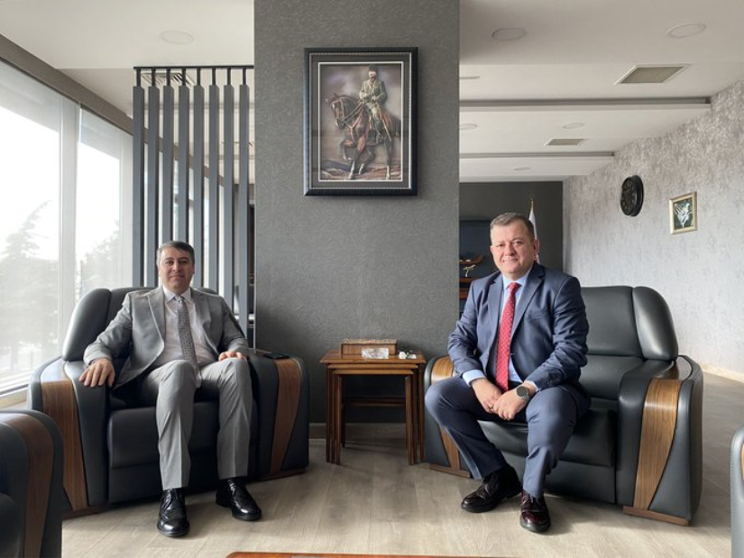 Ziraat Bankası Bölge Müdürü Eken’den ÇTSO Başkanı Başaranhıncal’a Ziyaret