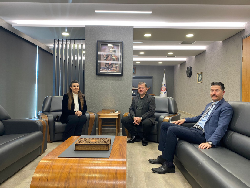 OKA Genel Sekreteri Dicle’den ÇTSO Başkanı Başaranhıncal’a Ziyaret