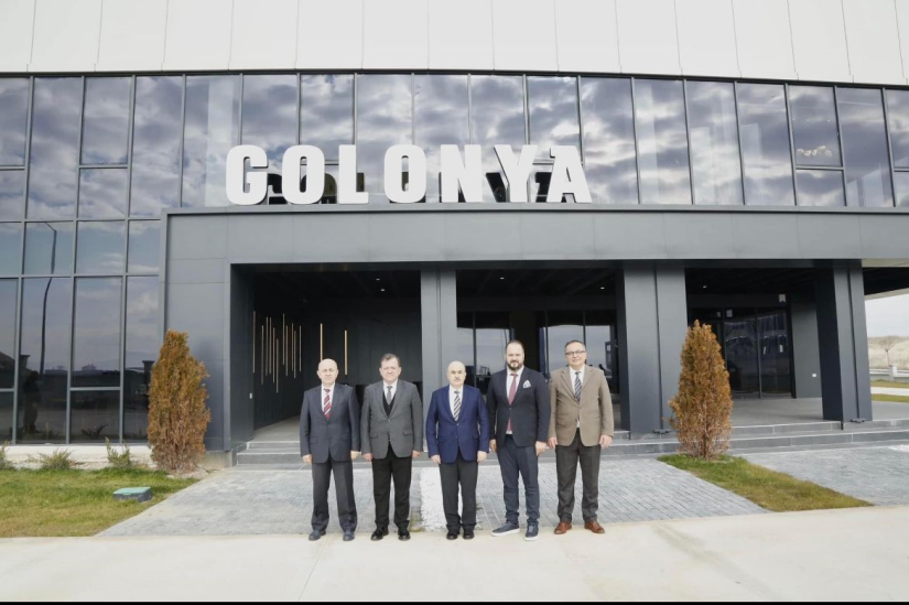 Golonya Sanayi ve Ticaret AŞ. firması ziyaret edildi.