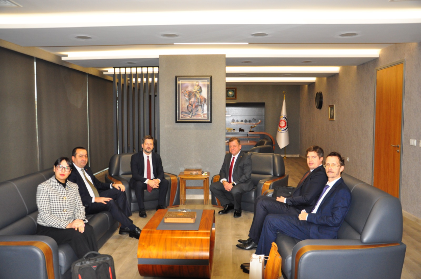 Macaristan'ın Ankara Büyükelçi'si Viktor Matis Odamızı Ziyaret Etti