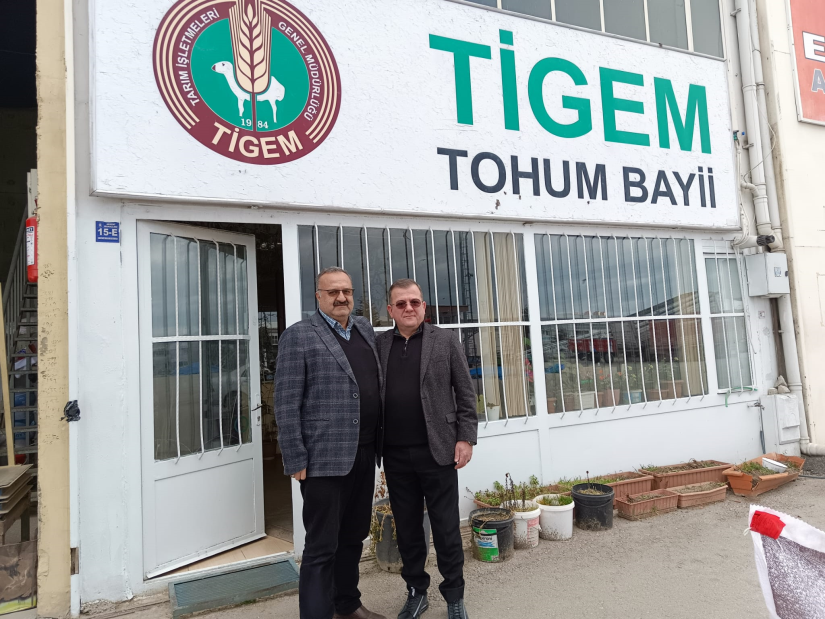 Yönetim Kurulu Başkanımız Çetin Başaranhıncal, Çorum Ticaret Borsası eski Başkanı Ömer Güney’i ziyaret etti.