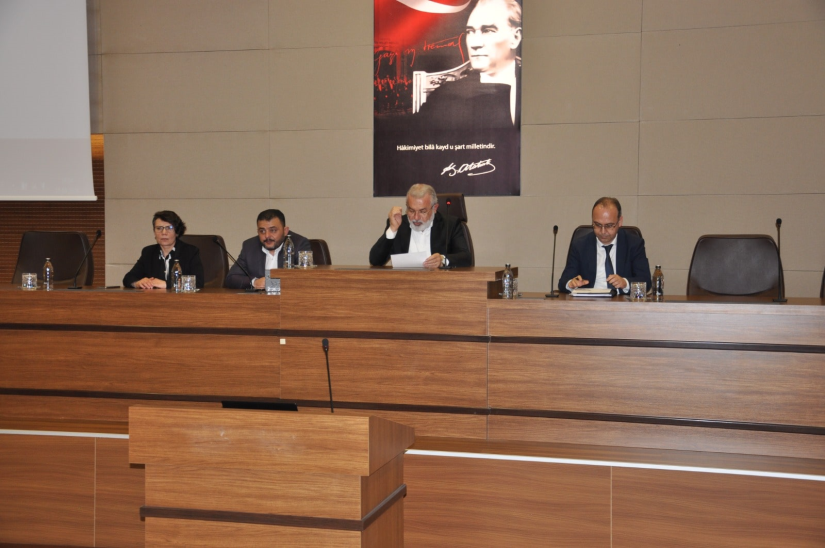 Olağan Meclis Toplantısı, Meclis Başkan Yardımcımız Yılmaz Bülbül başkanlığında gerçekleştirildi.