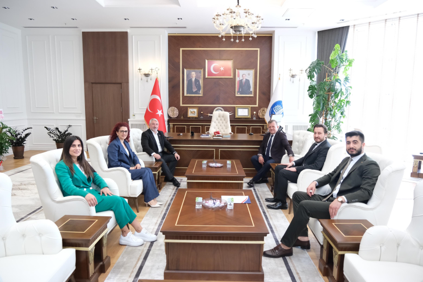 Çorum Belediye Başkanı Dr.Halil İbrahim Aşgın'a hayırlı olsun ziyareti