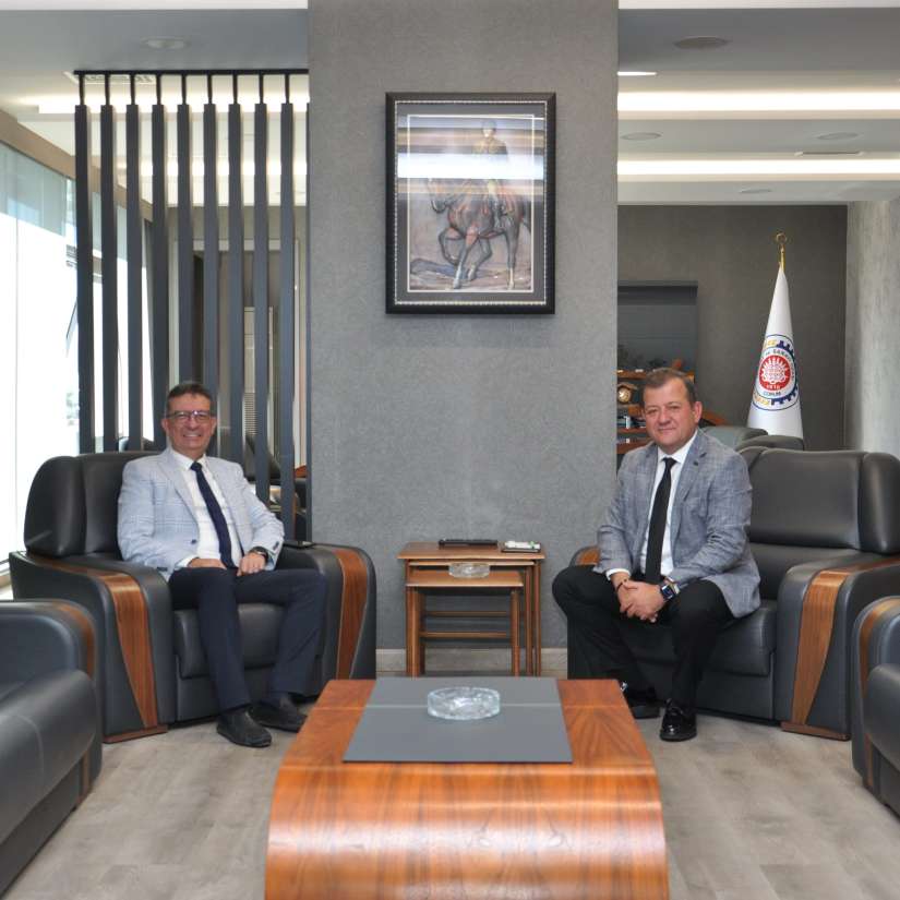 Tuğla ve Kiremit Sanayicileri Derneği (TUKDER) Başkanı Kadir Başoğlu,Yönetim Kurulu Başkanımız Çetin Başaranhıncal'a hayırlı olsun ziyaretinde bulundu.