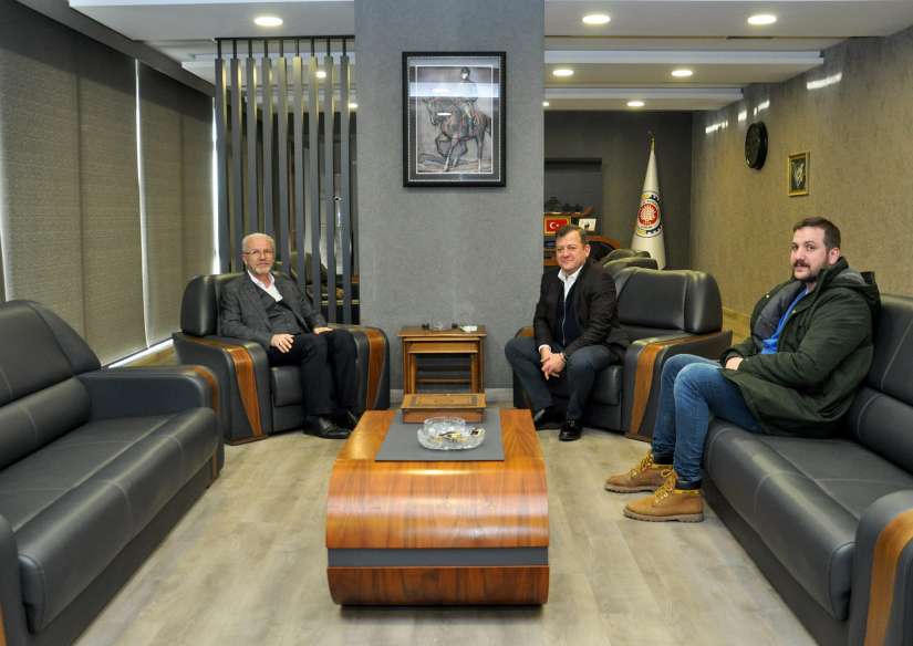 Adnan ve Talha Cıdık'a, Yönetim Kurulu Başkanımız Çetin Başaranhıncal'a yapmış oldukları ziyaret için teşekkür ederiz.