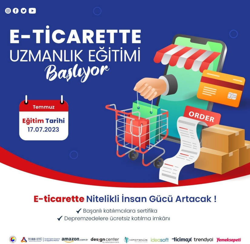 E-Ticarette Uzmanlık Eğitimi Hk.