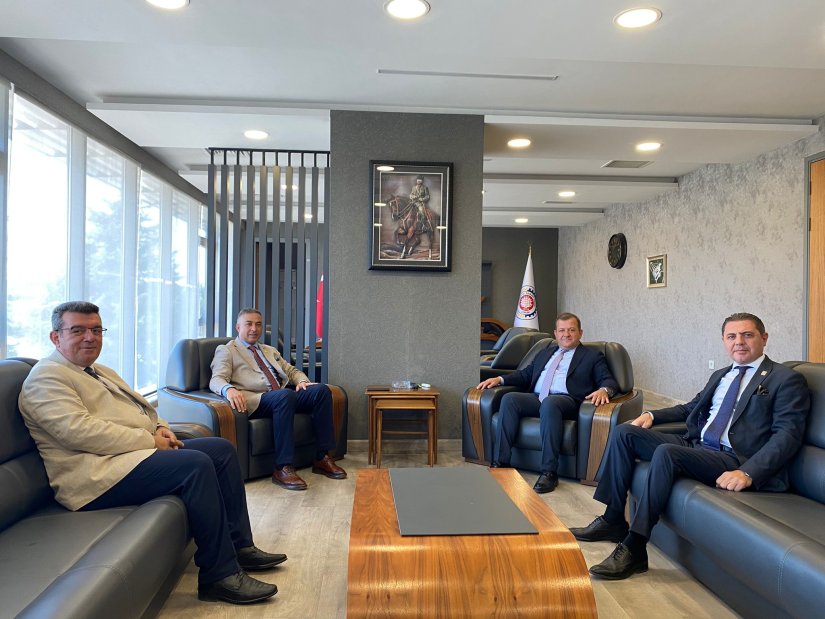 CHP Çorum Milletvekili Tahtasız’dan TSO Başkanımız Başaranhıncal’a Ziyaret