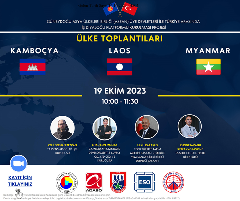ASEAN_ ÜLKE TOPLANTILARI: KAMBOÇYA, LAOS VE MYANMAR