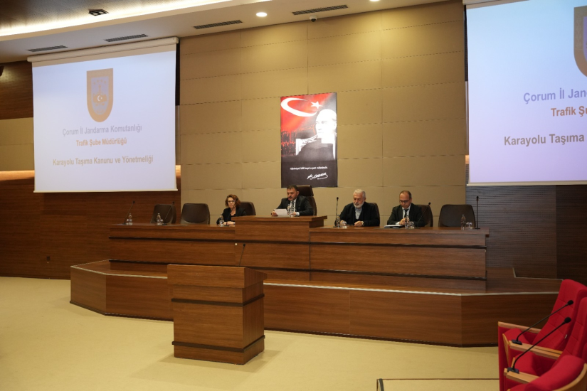 Çorum Ticaret ve Sanayi Odası Ekim ayı Olağan Meclis Toplantısı