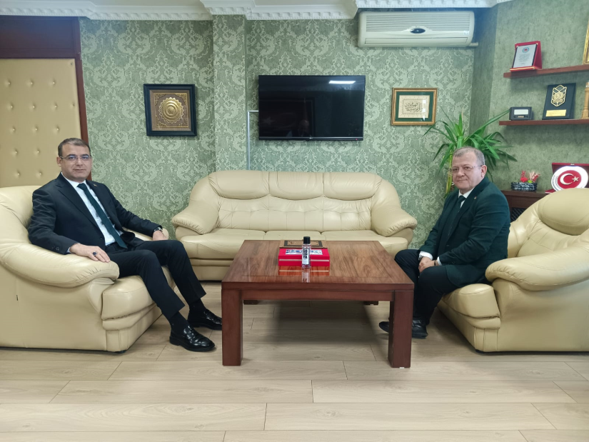 Ankara SGK İl Müdürlüğü görevine atanan Ömer Tök’ü ziyaret