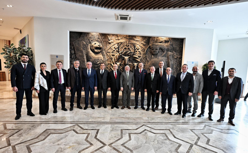 Çorum Belediye Başkanı Halil İbrahim Aşgın’ı ziyaret