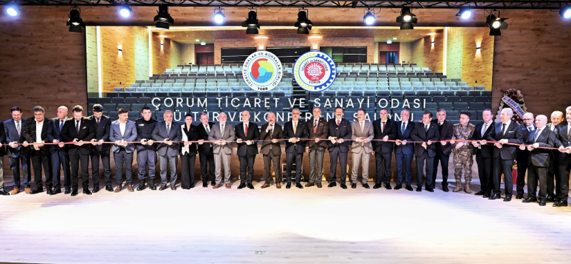 Odamız Kültür ve Konferans Salonu’nun açılış töreni