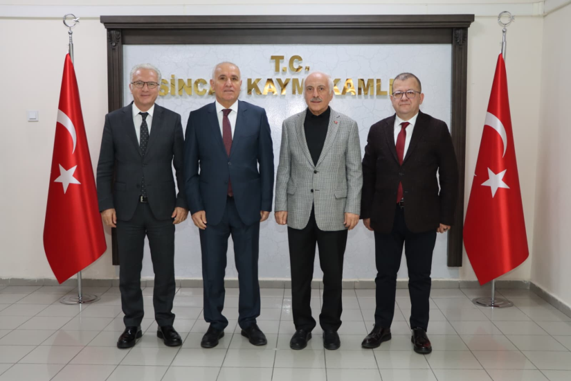 Sincan Kaymakamı Levent Kılıç'a ziyaret
