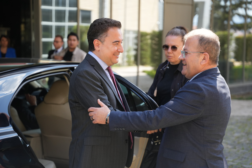 DEVA Partisi Genel Başkanı Ali Babacan'dan ziyaret