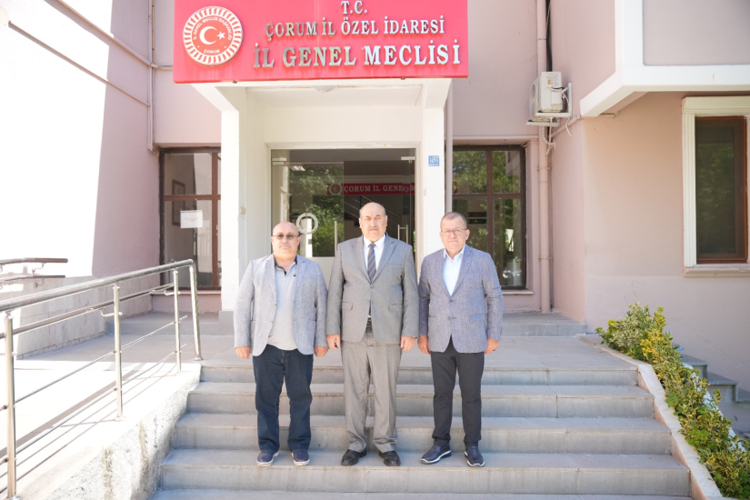 İl Genel Meclis Başkanı'na hayırlı olsun ziyareti