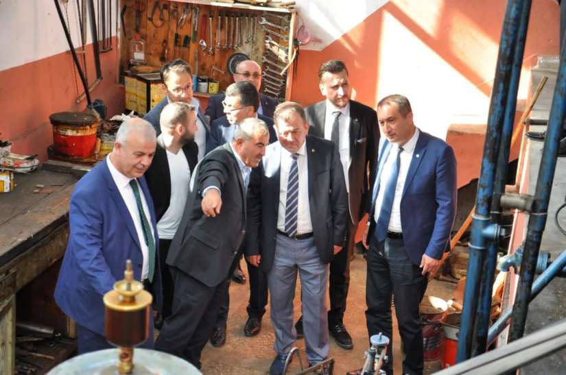 Kanıtemiz Ltd. Şti'ye ait olan ve 1966 yılında Kızılırmak üzerine kurulan elektrik santrelini ziyaret ettiler. Santral un ve pirinç fabrikalarına elektrik desteği sağlıyor.